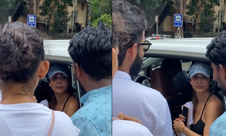 Malaika Arora is very angry at the fans who came to take selfies, even though she has not given a single hit movie, she has become arrogant!  - Malaika Arora gets angry at a fan who asked for selfie second time