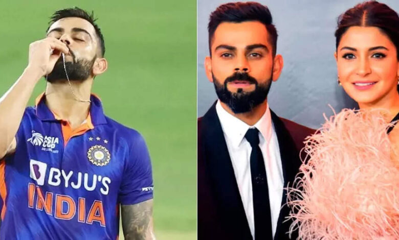 Virat Kohli dedicates 71st century to wife and daughter Vamika, emotional Anushka Sharma says- 'Always with me' - virat kohli dedicates 71st century to wife and daughter anushaka sharma showers love