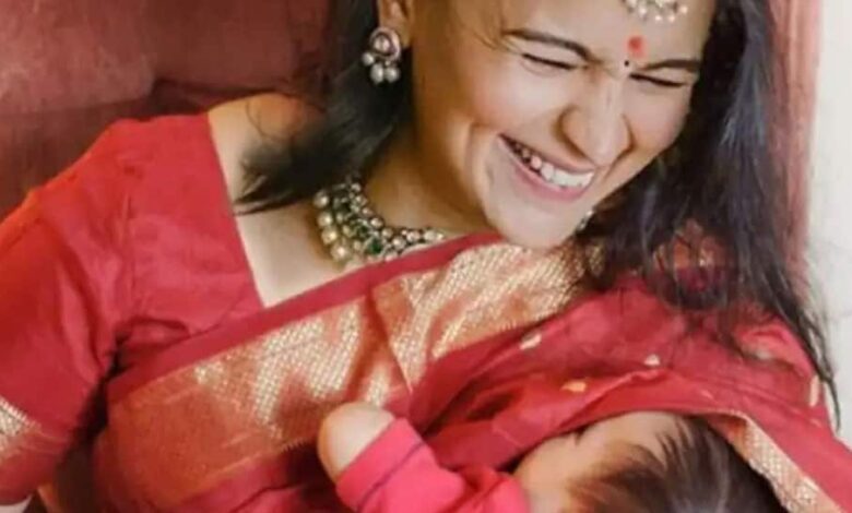 Alia Bhatt's morphed pic breastfeeding newborn baby girl Raha goes viral!  ,  People News