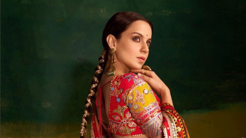 Tejas: Kangana Ranaut Visits Ahmedabad, Celebrates Navaratri With Fans On Promotional Tour | People, Movies News
